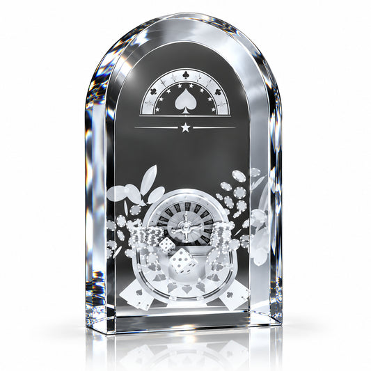 Casino Prestige | Custom Casino Recognition Crystal Award