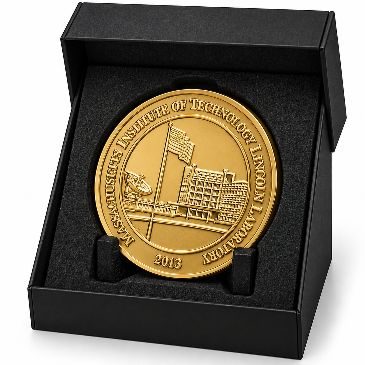 Gold Challenge | Satin Gold Executive Leadership Recognition Challenge Coin