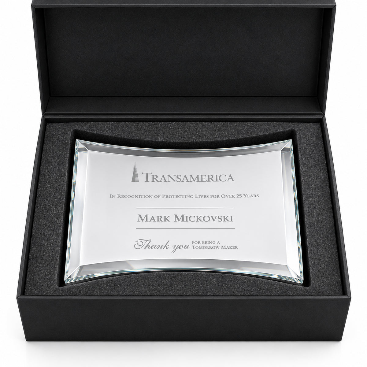 Madison Crescent | Clear Glass Recognition Award