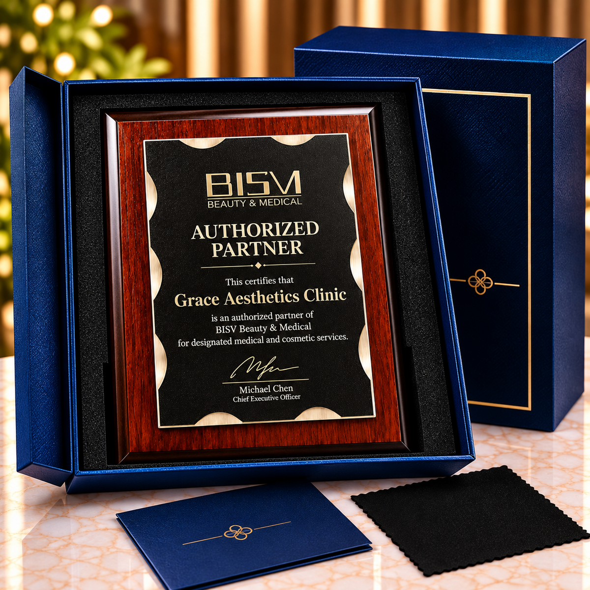 Trusted Access | Custom Wood Authorization Plaque