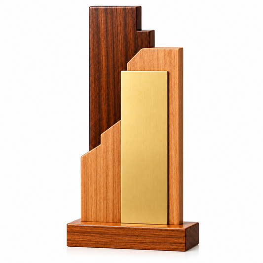 Oakspire Honor | Custom Wooden Recognition Trophy