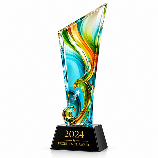 Emerald Motion | Art Glass Achievement Award