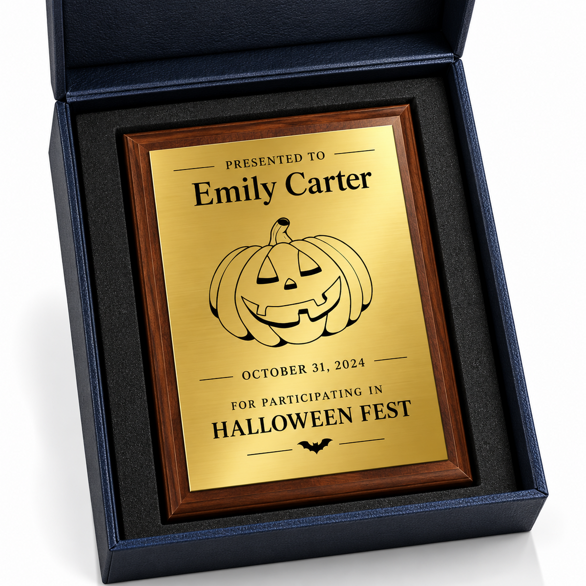 Spooky Legacy | Customized Halloween Participation Plaque