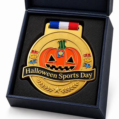 Pumpkin Victory | Customized Halloween Sports Day Medal
