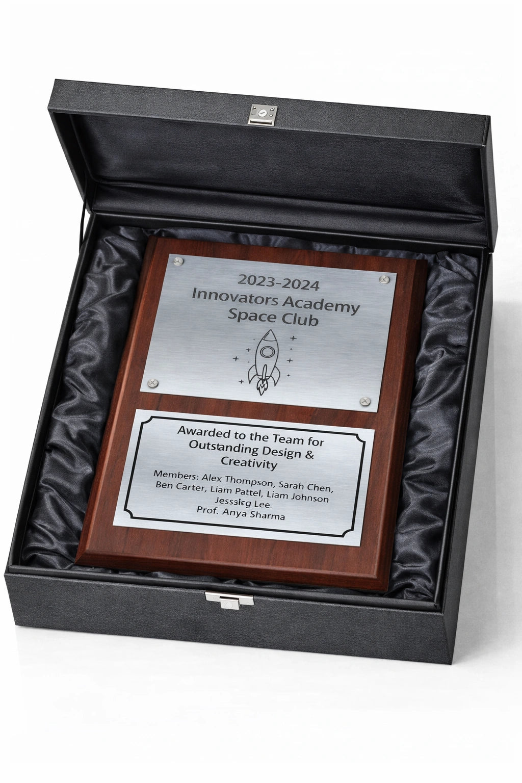 Walnut Stellar Plaque