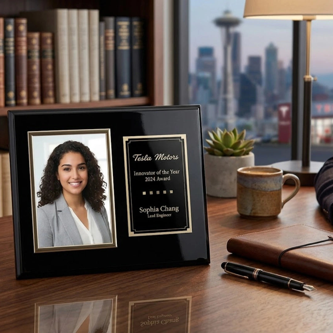 Metcalfe Prestige Gold Plaque