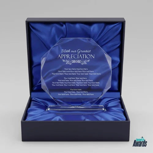 Greatest Appreciation Crystal Award