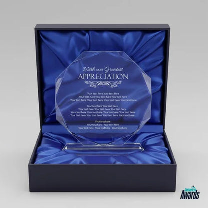 Greatest Appreciation Crystal Award