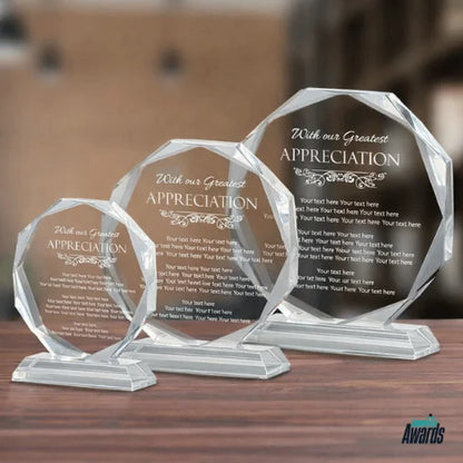 Greatest Appreciation Crystal Award