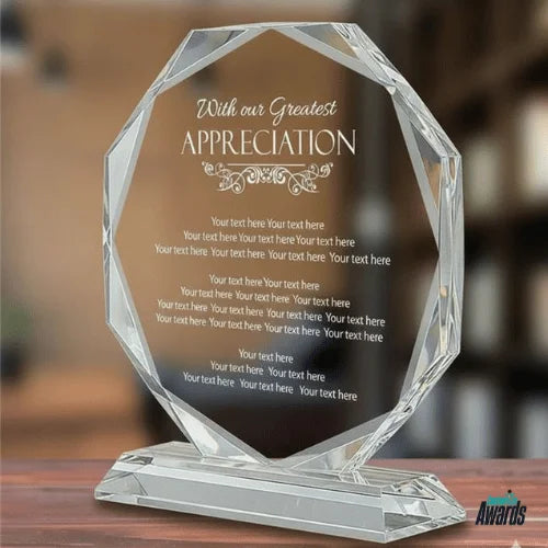 Greatest Appreciation Crystal Award