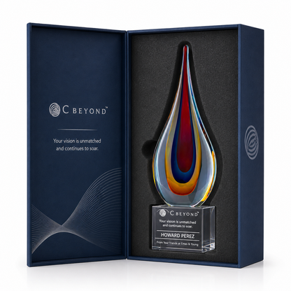 Torchier Multicolor Art Glass Award