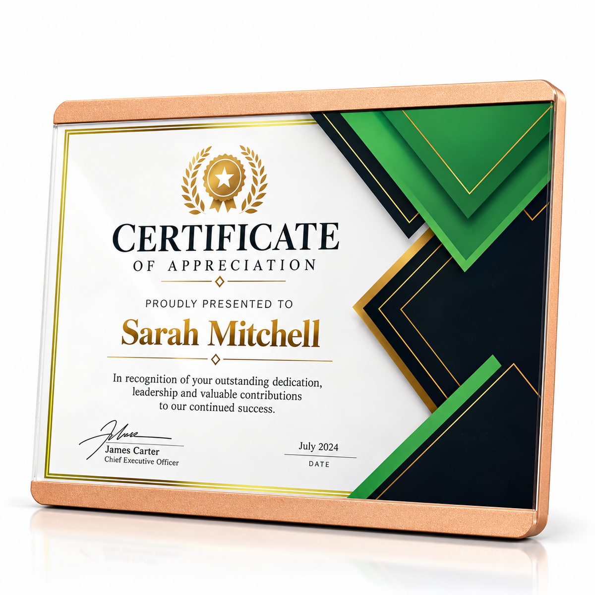 Insight Steward | Custom Acrylic Appreciation Award
