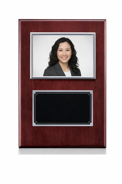 Rosewood Triumph Frame plaque