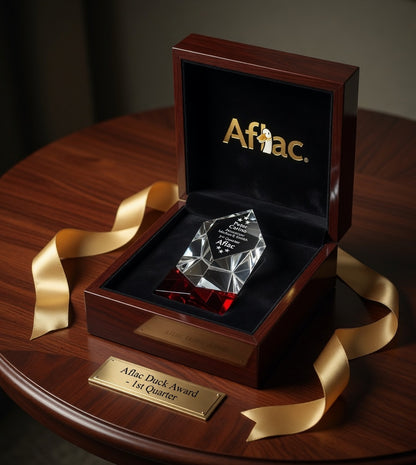 Vicksburg Ruby Crystal Award