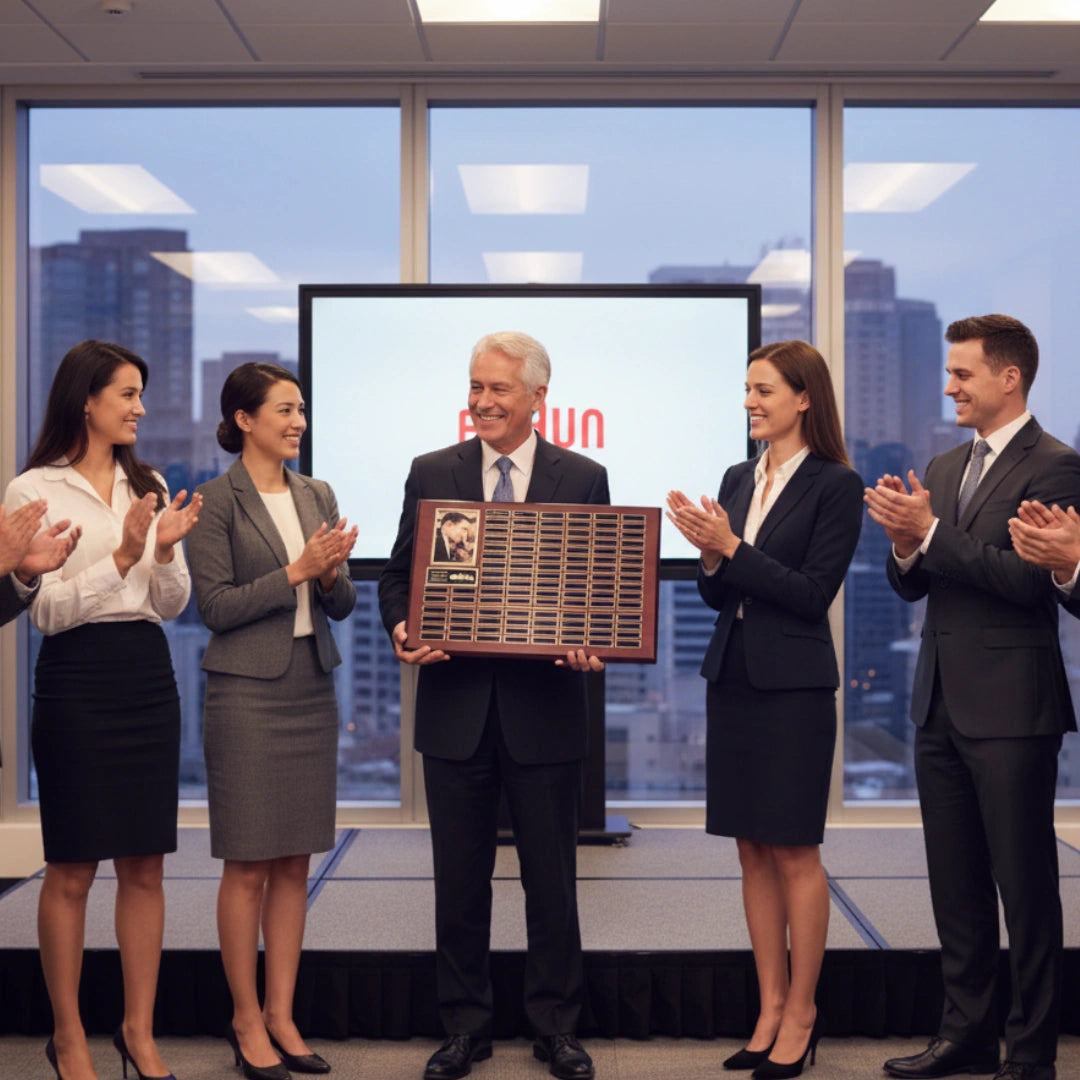 Rosewood Silver Honors plaque