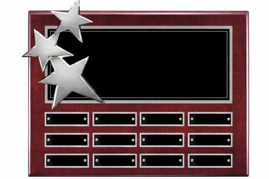 Industrial Silver Apex plaque Award