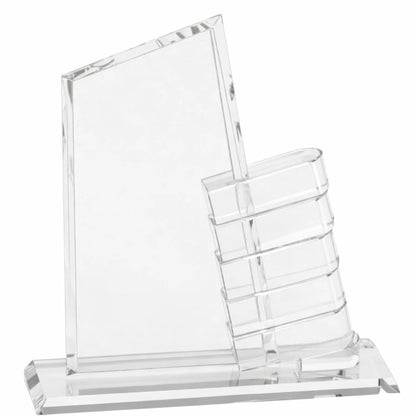 Crystal Progression Slant plaque