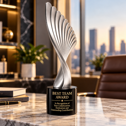 Silver Summit Drive | Customized Metal Team Award