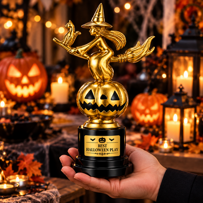 Enchanted Broom | Customized Halloween Witch Award