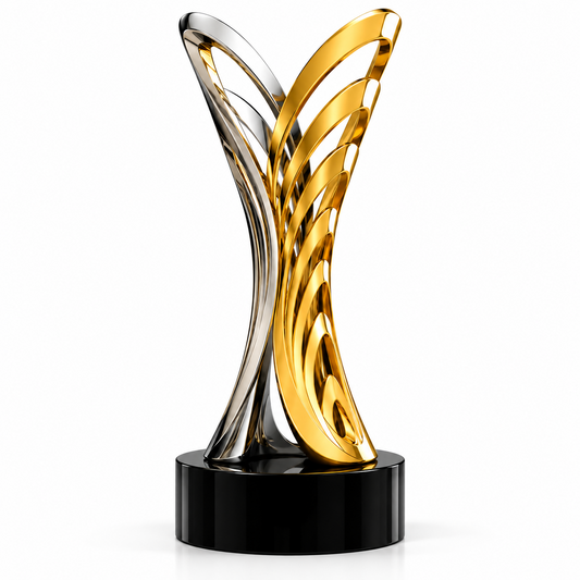 Creative Orbit | Customized Metal Media Trophy